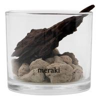 Meraki Duftfrisker - Lavastone & Wood - Sort - 1 stk.