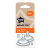 Tommee Tippee Natural Start Fast Flow Flasketut (+6 mnd.) - 2 stk.