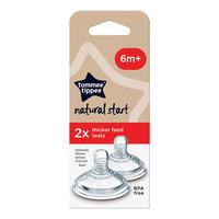 Tommee Tippee Natural Start Thick Feed Flasketut (+6 mnd.) - 1 stk.