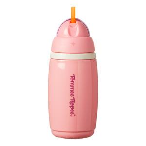 Tommee Tippee Natural Start Termoflaske m. sugerør 266 ml. - Rosa - 1 stk.