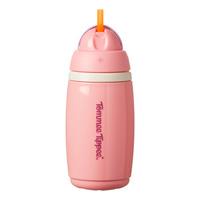 Tommee Tippee Natural Start Termoflaske m. sugerør 266 ml. - Rosa - 1 stk.