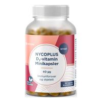 Nycoplus D3-vitamin 40 µg minikapsler - 90 stk.