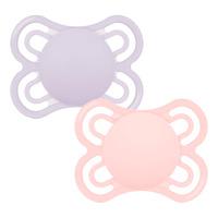 MAM Perfect Silk 0-6m Box Pink - 2 stk.