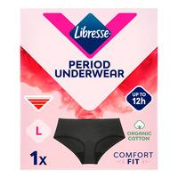 Libresse Menstruasjonstruse Hipster Black - L