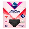 Libresse Menstruasjonstruse Hipster Svart - XL