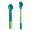 MAM Heat Sensitive Spoons & Cover - 2 stk.