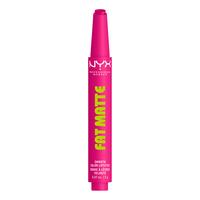 NYX Professional Makeup Fat Matte Slick Click Lip Balm - 13 Fluffy Fuchsia - 2 g.