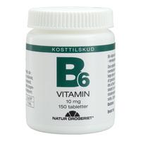Natur-Drogeriet B6-vitamin 10 mg - 150 tabl.