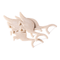 The Humble Co. Kids Floss Picks - Strawberry - 1 stk.