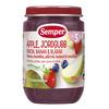 Semper Fruktpuré m. jordbær, eple, pære, banan og blåbær 5+ mdr Ø - 190 g.
