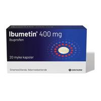 Ibumetin kapsler 400 mg - 20 stk.