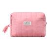 Karen Toalettveske med tekstur - Rosa - 1 stk.