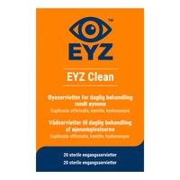 EYZ CLEAN ØYESERVIETTER - 20 stk.