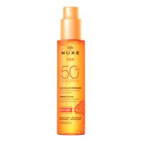 Nuxe Tanning Oil Face & Body Spf50 - 150 ml.