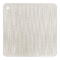Hevea Bath Mat Wave Square - Marble - 1 stk.