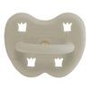 Hevea Orthodontic Teat Newborn 0+ Months - Havre & Melkehvit - 2 stk.
