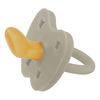 Hevea Orthodontic Teat Newborn 0+ Months - Havre & Melkehvit - 2 stk.