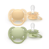 Philips Avent Smokk Ultra Soft 6-18 m - oransje, grønn - 2 stk.