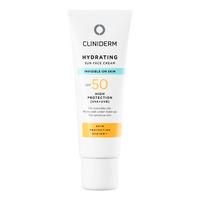 Cliniderm Hydrating Sun Face Cream SPF 50 - 40 ml.