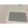 Hevea Bath Mat Wave Long - Granite - 1 stk.