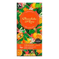 Chocolate and Love Orange Sjokolade 65% Ø - 80 g
