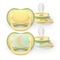 Philips Avent Smokk Ultra Air Day & Night 18 m+ - grønn, gul - 2 stk.