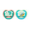 Philips Avent Ultra Air Nighttime Soother 6-18 m - grønn, blå - 2 stk.