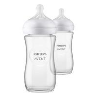 Philips Avent Natural Response Glasståteflaske 3-6 m - 2 stk.