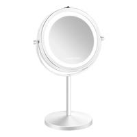 Gillian Jones Bordspeil m. LED lys & X10 forstørrelse - Hvit - 1 stk.