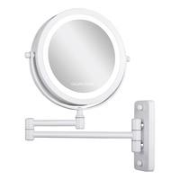 Gillian Jones Dobbeltsidig LED Veggspeil m. X10 forstørrelse - Hvit - 1 stk.