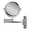Gillian Jones Dobbeltsidig Veggspeil m. X10 forstørrelse - Chrom - 1 stk.