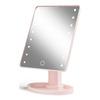 Gillian Jones Hollywoodspeil m. Touch, LED lys og USB-C - Rosa - 1 stk.