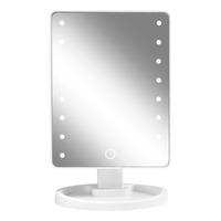 Gillian Jones Hollywoodspeil m. Touch, LED lys og USB-C - Hvit - 1 stk.