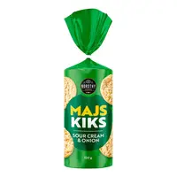 Nordthy Maiskjeks Sour Cream & Onion - 120 g.