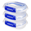 Sistema Klip It Plus Rectangle 180 ml. - 3 stk.
