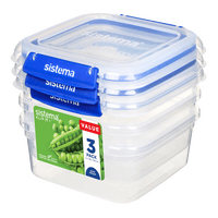 Sistema Klip It Plus Square 1,15 L - 3 stk.