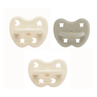 Hevea Sut Trial Pack Trio 0-3 mnd. - The Oatmeal Mix - 3 stk.