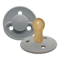 Mininor Latexsmokk 6+ mnd., Grå sel - 2 stk.