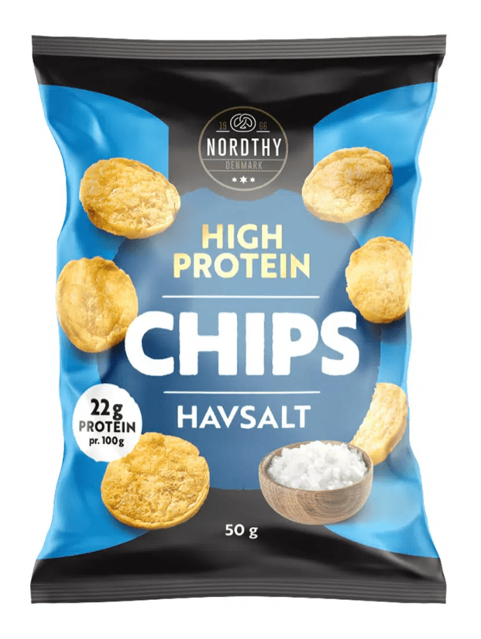 Protein Riskaker Rema Kjøp Nordthy Linsechips med høyt proteininnhold og havsalt billig hos ...