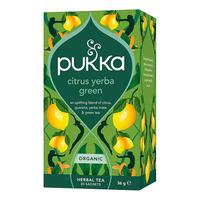 Pukka Citrus Yerba Green te Ø - 20 teposer