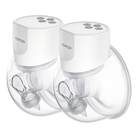 Momcozy S12 Pro Dobbelt Bærbar Brystpumpe - Hvit - 1 stk.