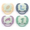 Philips Avent Smokk ultra soft Nighttime - oransje, blå, lilla og grønn - 4 stk.