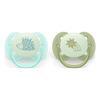 Philips Avent Smokk ultra soft Nighttime - turkis og grønn - 2 stk.