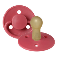 Mininor Latexsmokk 6+ mnd., Rabarbra - 2 stk.