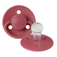 Mininor Silikonsmokk 12+ mnd., Rabarbra - 2 stk.