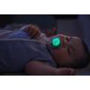 Philips Avent Pacifier ultra soft Nighttime - turkis og grønn - 2 stk.
