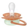 Philips Avent Pacifier ultra soft Nighttime - blå og oransje - 2 stk.