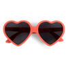 Filibabba Barnesolbriller i resirkulert plast 1-3 år Hjerte - varm rød - 1 stk.