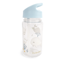 Filibabba Drikkeflaske i plast 400 ml - Christian's Whale Tales - 1 stk.