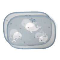 Filibabba Solskjermer for bilen - Christian's Whale Tales - 2 stk.